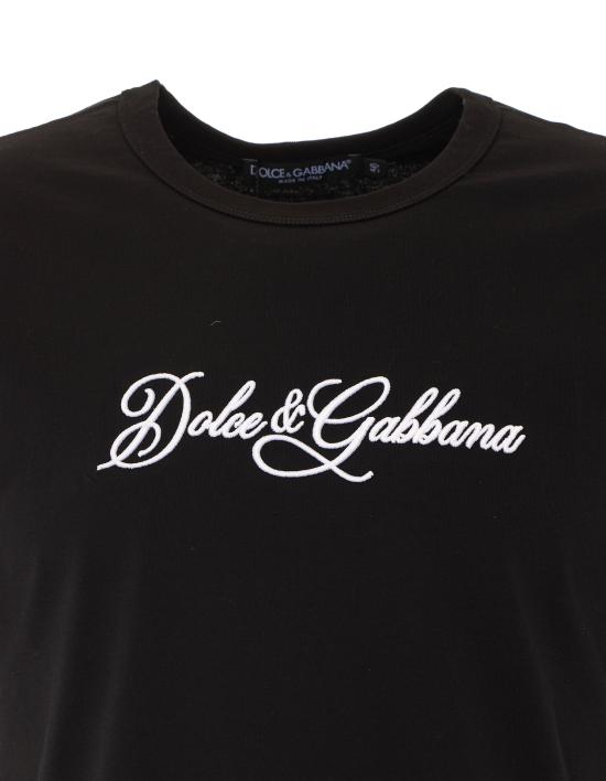 26FW 돌체앤가바나 반팔 티셔츠 G8PT1Z G7P9KN0000 Black - DOLCE & GABBANA