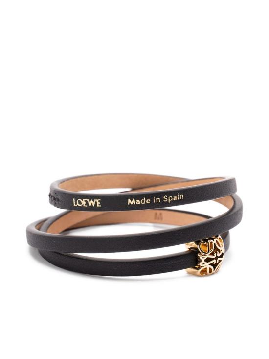 26FW 로에베 팔찌 J242TWL X031100 BLACK - LOEWE