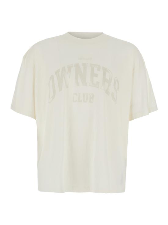 26FW 리프레젠트 반팔 티셔츠 OCM100047CHALK White