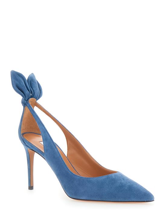26FW 아쿠아주라 힐/펌프스 DENMIDP0SUECHB Blu - AQUAZZURA