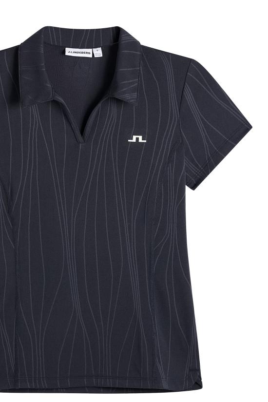 26SS 제이린드버그 반팔 티셔츠 GWJT14805 6855 JL NAVY DOM - J LINDEBERG