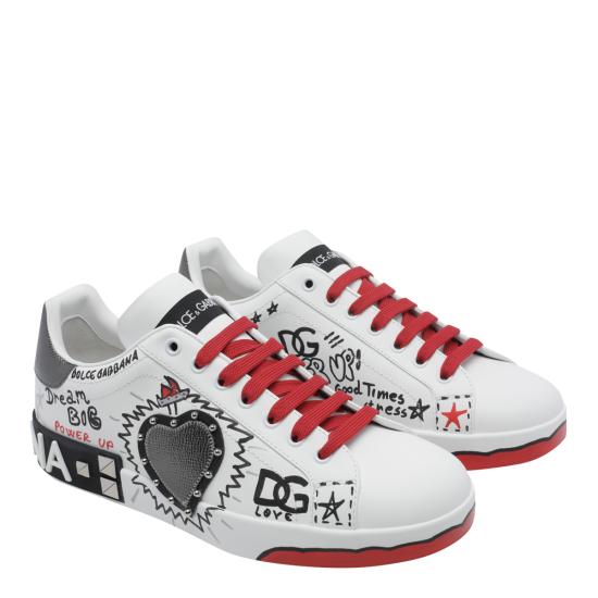 26FW 돌체앤가바나 스니커즈 CS2466 A0986HS6GJ White - DOLCE & GABBANA