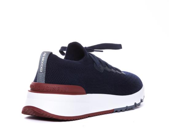 26FW 브루넬로 쿠치넬리 네이비 메쉬 MZUPMBO252 CP307 Blue - BRUNELLO CUCINELLI