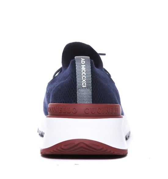 26FW 브루넬로 쿠치넬리 네이비 메쉬 MZUPMBO252 CP307 Blue - BRUNELLO CUCINELLI