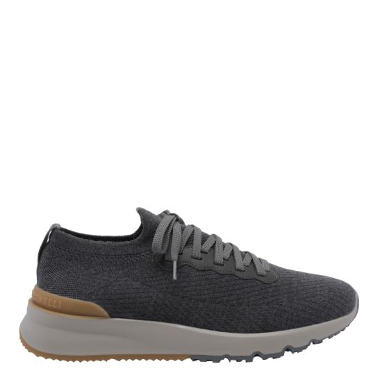 26FW 브루넬로 쿠치넬리 스니커즈 MZUWLBO253 CBB82 Grey