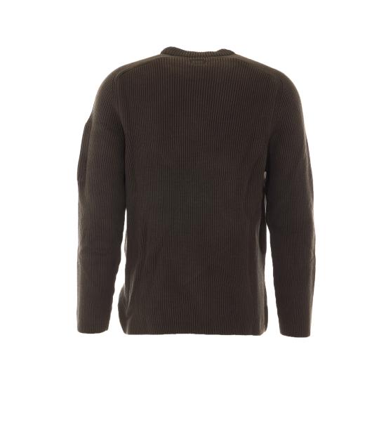 26FW 씨피 컴퍼니 스웨터 21CMKN101A 006608A985 Brown - C.P. COMPANY