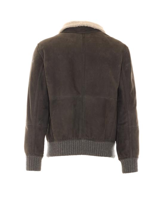 26FW 브루넬로 쿠치넬리 무스탕 MPMCU1737 C9873 Grey - BRUNELLO CUCINELLI