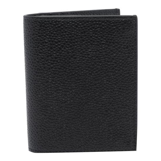 26FW 톰브라운 페블 그레인 더블 카드 홀더 MAW021L 00198001 Black