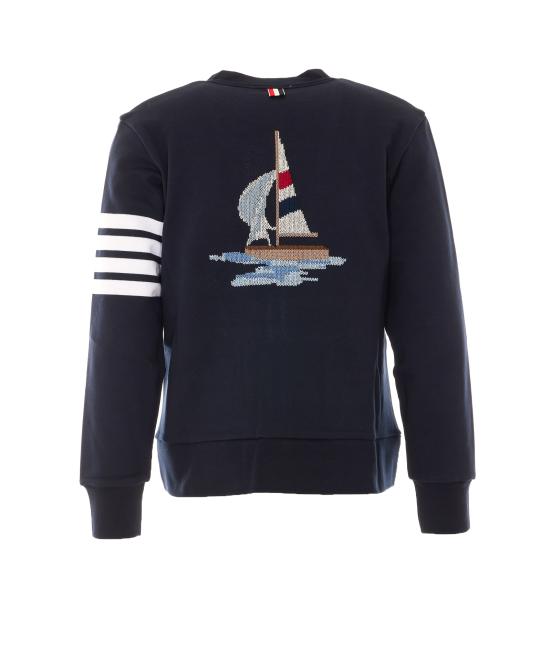26FW 톰브라운 가디건 MJT582E 00535415 Black - THOM BROWNE