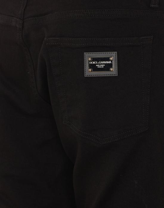 26FW 돌체앤가바나 스트레이트 팬츠 GY07CD G8OW8S9001 Black - DOLCE & GABBANA