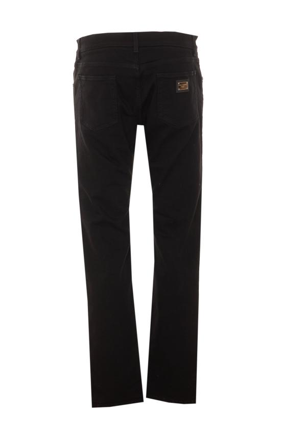 26FW 돌체앤가바나 스트레이트 팬츠 GY07CD G8OW8S9001 Black - DOLCE & GABBANA
