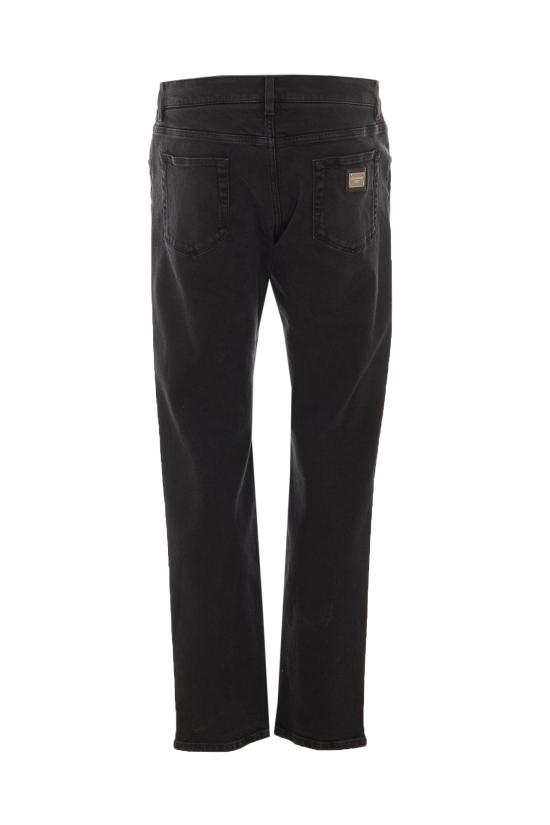 26FW 돌체앤가바나 스트레이트 팬츠 GY07CD G8OX1S9001 Black - DOLCE & GABBANA