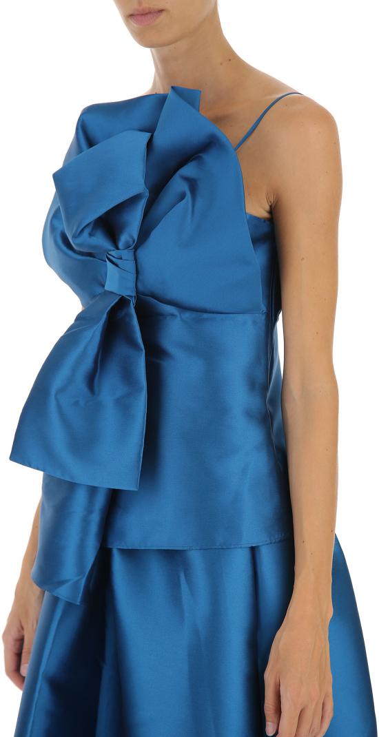  알베르타 페레티 민소매 티셔츠 0801 9225 0319 blu BLU - ALBERTA FERRETTI