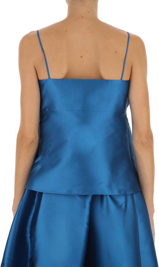  알베르타 페레티 민소매 티셔츠 0801 9225 0319 blu BLU - ALBERTA FERRETTI