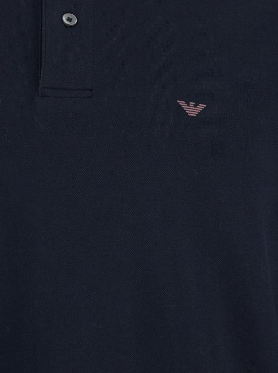 26FW 엠포리오 아르마니 로고 긴소매 폴로 티셔츠 8N1FB51JPTZ0920 Blu - EMPORIO ARMANI