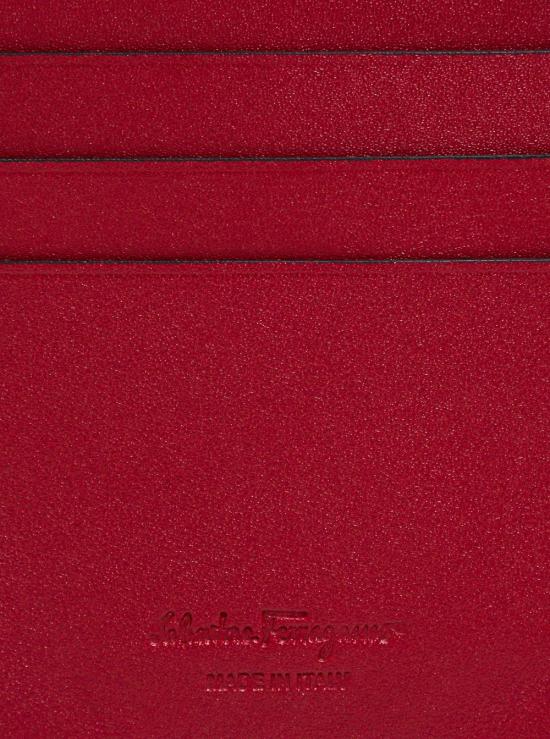 26FW 살바토레 페라가모 간치니 크레딧 카드 홀더 66A3020698914 Black - SALVATORE FERRAGAMO
