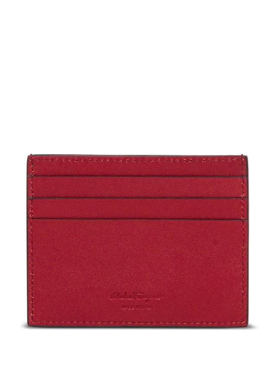 26FW 살바토레 페라가모 간치니 크레딧 카드 홀더 66A3020698914 Black - SALVATORE FERRAGAMO