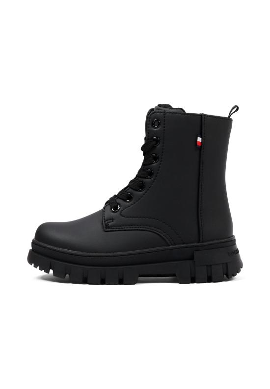 26FW [키즈] 타미힐피거 미들 부츠 T3X5 35294 1355999 BLACK - TOMMY HILFIGER