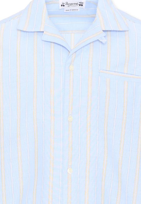 26FW [키즈] 봉쁘앙 탑 P06BSHW00001 215 LIGHT BLUE - BONPOINT