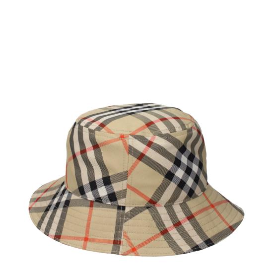 25SS 버버리 EKD 체크 패턴 버킷햇 8100740 - BURBERRY