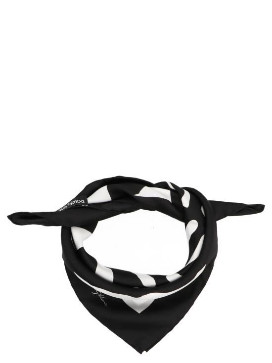 26FW 돌체앤가바나 머플러/스카프 FN093RGDAOUHY3CQ White Black