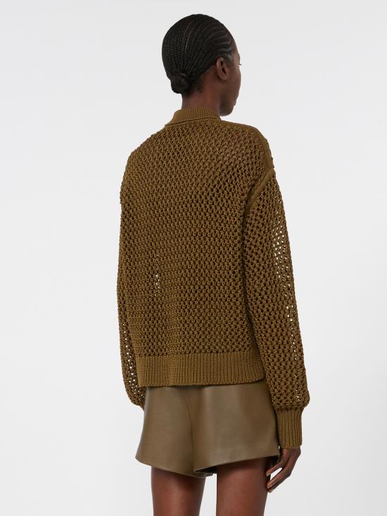 26FW 막스마라 가디건 MXMFILM 003 KAKI SCURO - MAX MARA