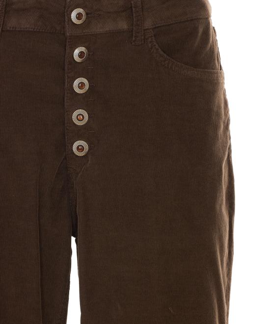 26FW 돈답 팬츠 DP268B VS0030D BM5737 Brown - DONDUP
