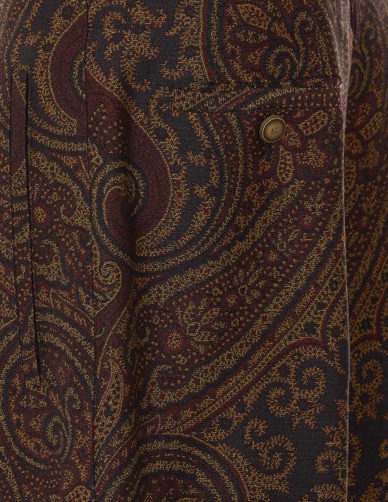 26FW 에트로 팬츠 WREA0088 99TJB1BS9885 Brown - ETRO