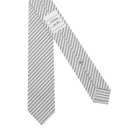26FW 톰브라운 넥타이 MNL001A 00572035 Grey - THOM BROWNE