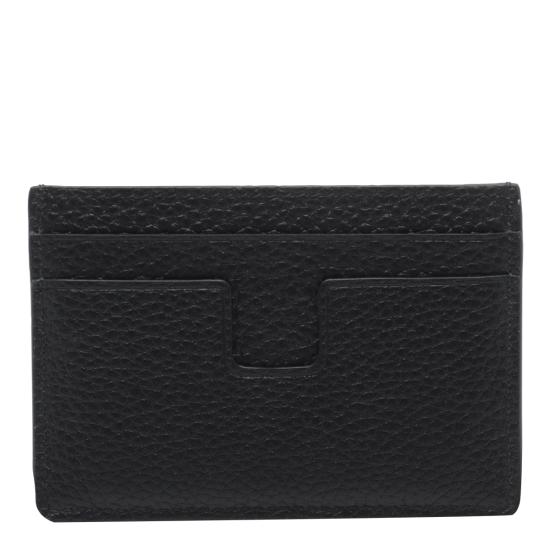 26FW 톰포드 그레인 레더 카드 홀더 Y0232 LCL158SNAA Black - TOMFORD