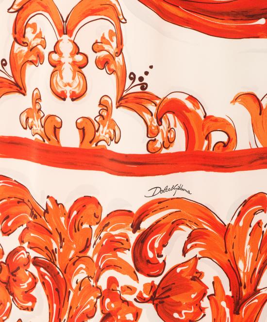 26FW 돌체앤가바나 미디 원피스 F6EAJT GDDRJS9000 Orange - DOLCE & GABBANA