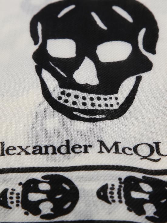  알렉산더 맥퀸 머플러/스카프 557717 3222Q 9260 White - ALEXANDER MCQUEEN