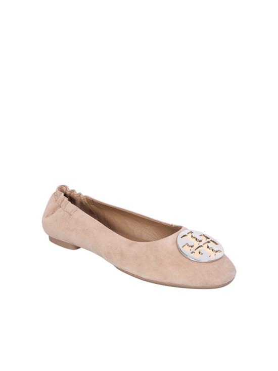  토리버치 클레어 발레 플랫 147378 200 White - TORY BURCH