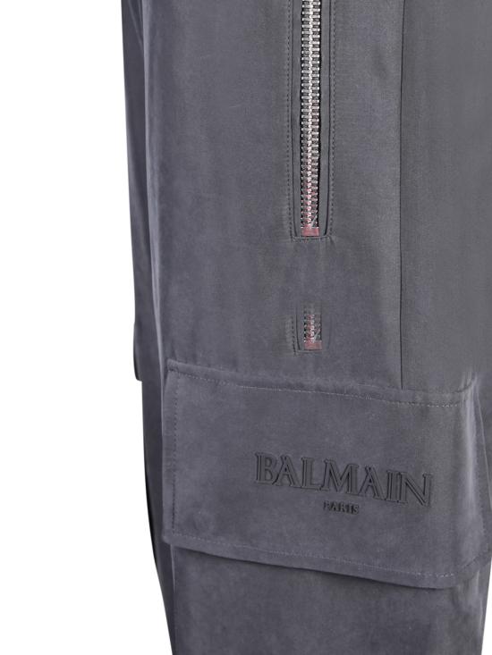  발망 팬츠 AH0PO040 VD19 0PA Black - BALMAIN