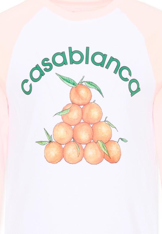 26FW [키즈] 카사블랑카 탑 K PF26 JTS 099 01 PINK - CASABLANCA