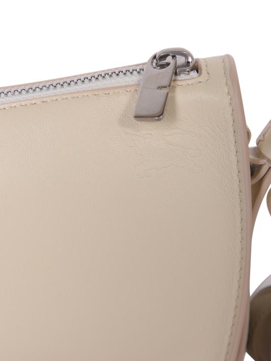 25FW 버버리 쉴드 미니 레더 숄더백 8075852 A4477 White - BURBERRY