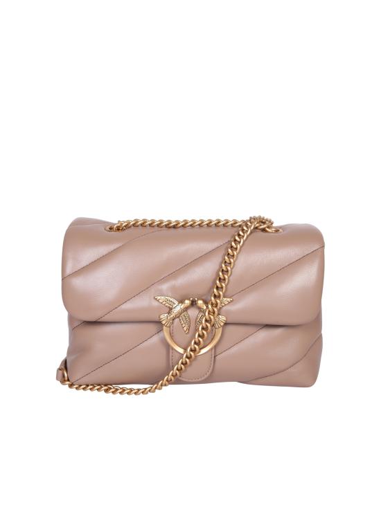 26FW 핑코 가방 100038 A0F2 D01Q Beige