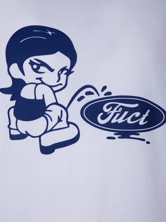  퍽트 탑 TBMW091 JY35 WTH0001 White - FUCT