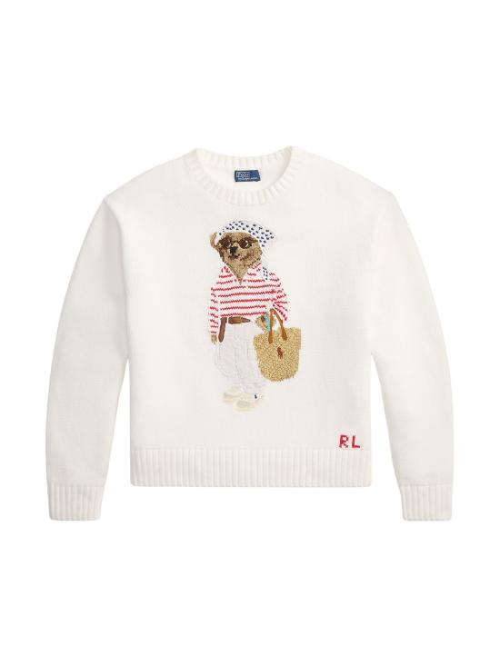 26SS 랄프 로렌 스웨터 211A12723 001 WHITE
