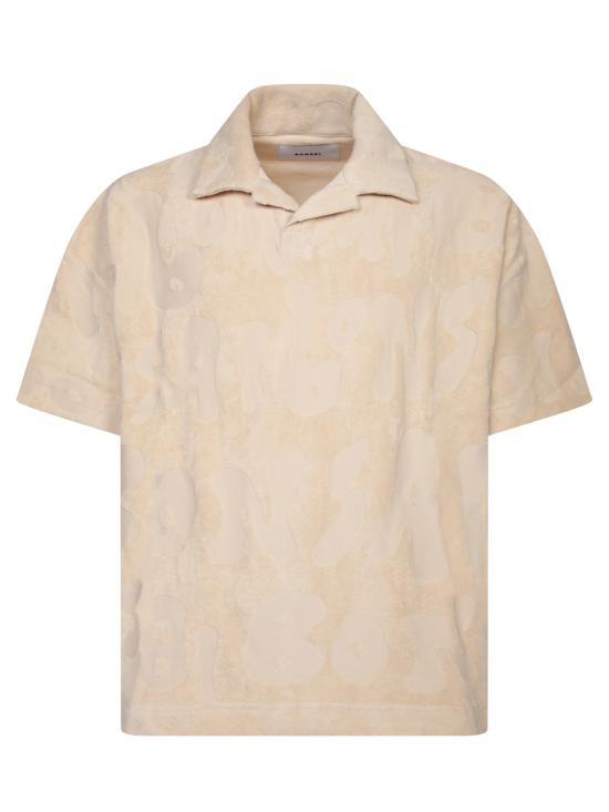  본사이 탑 SS24TS007 001 ALMOIL Beige