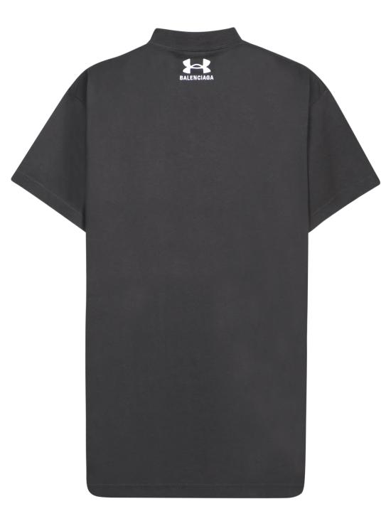 25SS 발렌시아가 x 언더아머 오버사이즈 핏 티셔츠 787349 TRVB7 9034 Black - BALENCIAGA