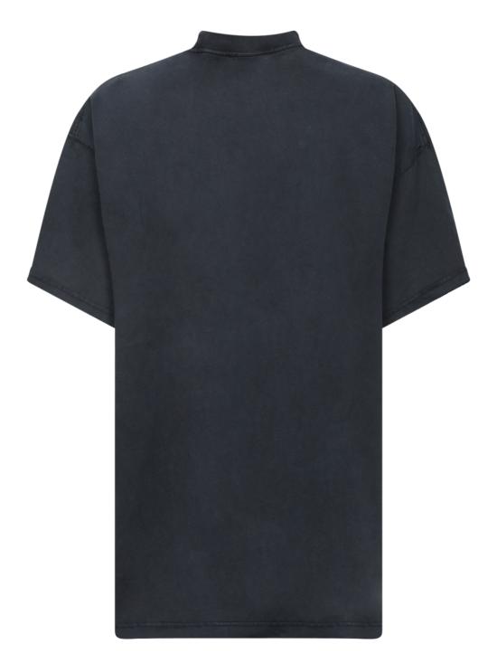 25SS 발렌시아가 3B 리퀴파이드 오버사이즈 티셔츠 787349 TRVS8 1013 Black - BALENCIAGA