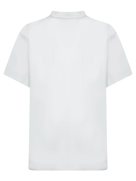 25SS 발렌시아가 3B 리퀴파이드 오버사이즈 티셔츠 787349 TRVS8 9081 White - BALENCIAGA