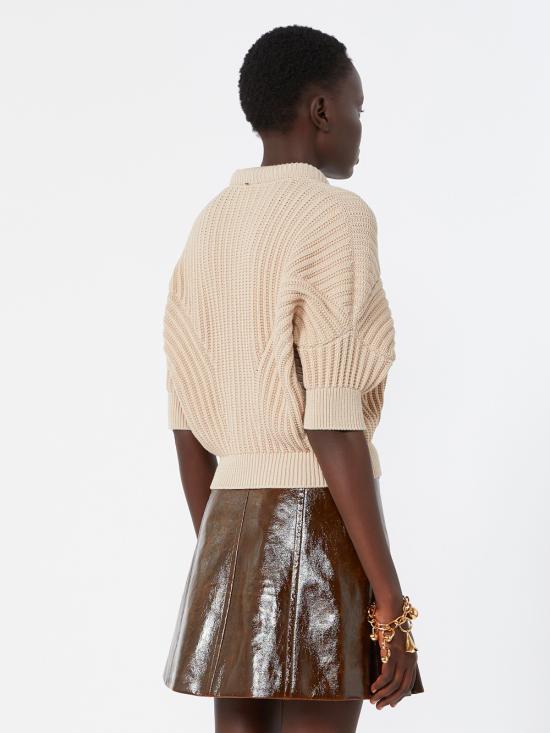 26FW 스포트막스 스웨터 SPXFATTI 002 BEIGE - SPORTMAX