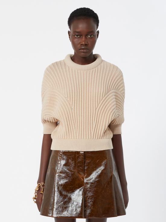 26FW 스포트막스 스웨터 SPXFATTI 002 BEIGE - SPORTMAX