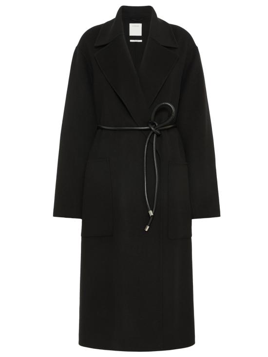 26FW 스포트막스 코트 SPXZANNATA 013 NERO