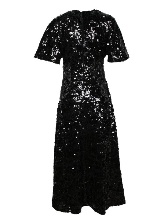 25SS 가니 원피스 T4044 099 Black - GANNI