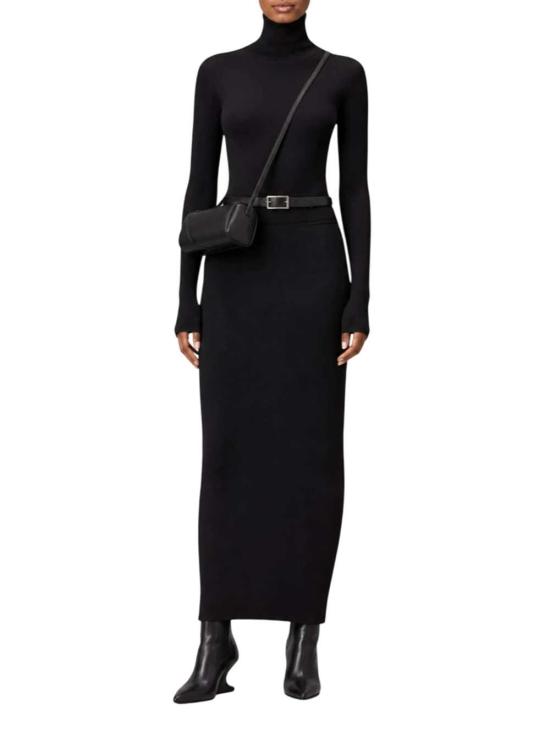 26FW 릭 오웬스 터틀넥 RP02F5614RIBM 09 BLACK - RICK OWENS