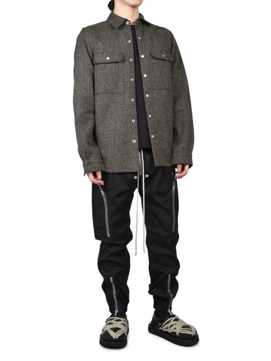 26FW 릭 오웬스 트레이닝/조거 팬츠 RU02F4368TE 09 BLACK - RICK OWENS