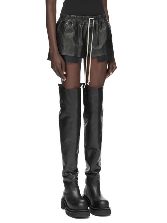26FW 릭 오웬스 숏팬츠 RP02F5316LBY 09 BLACK - RICK OWENS